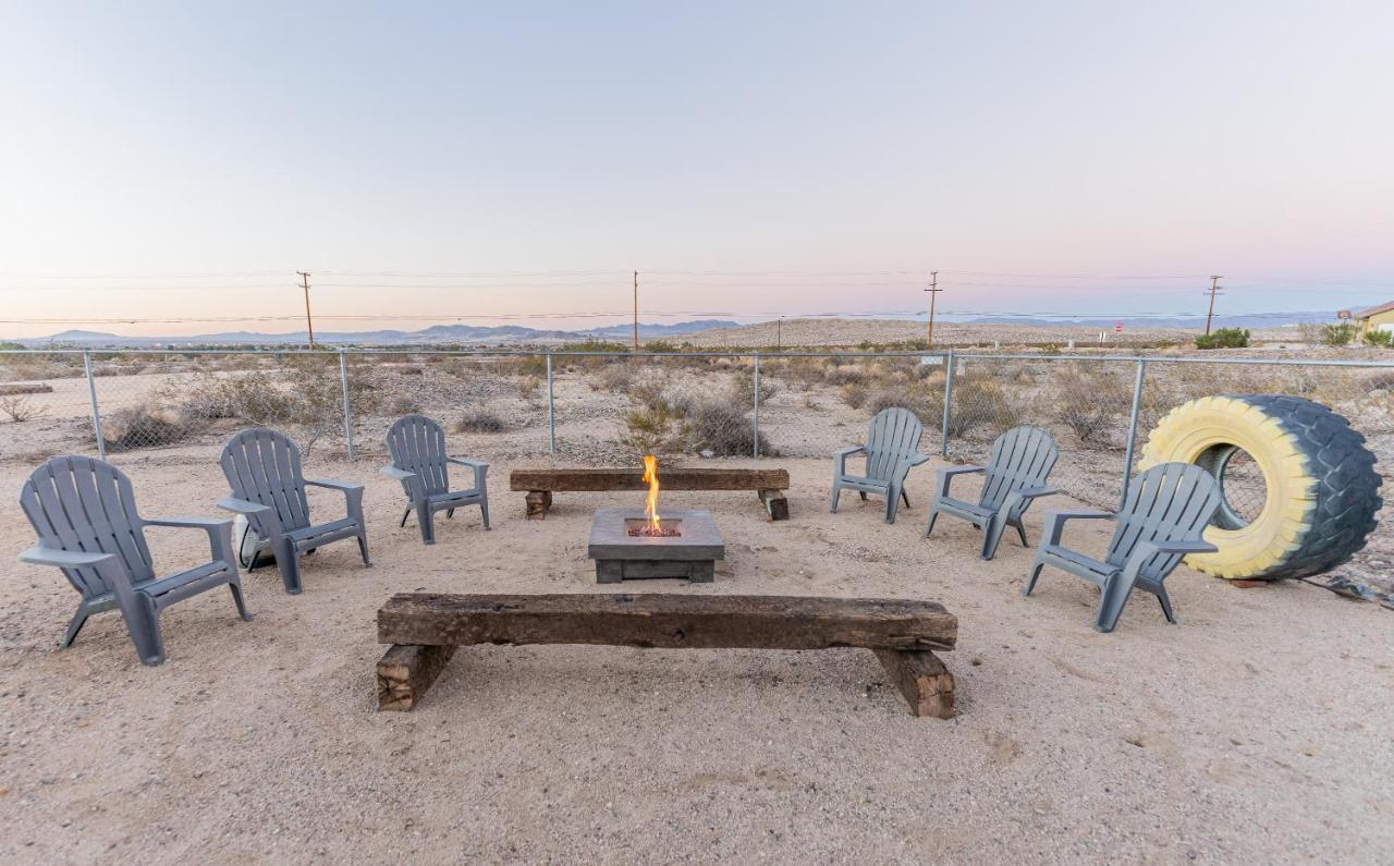 New Property! The Cactus Villas At Joshua Tree National Park - Pool, Hot Tub, Outdoor Shower, Fire Pit Twentynine Palms Dış mekan fotoğraf